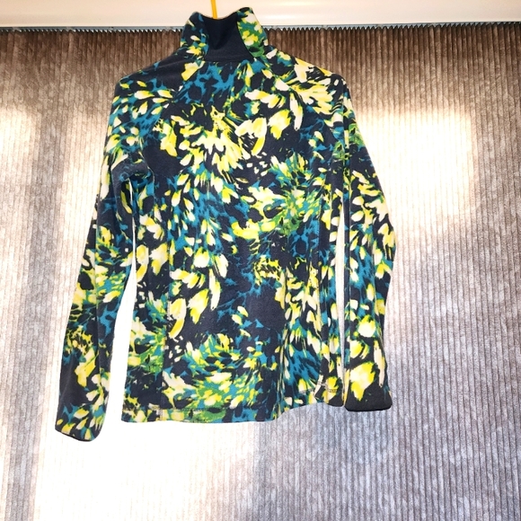 Woman's Large Colombia Fleece Turtleneck - Picture 2 of 4